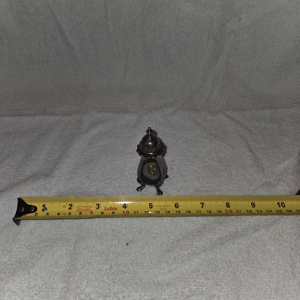 Vintage Silver Pepper Shaker